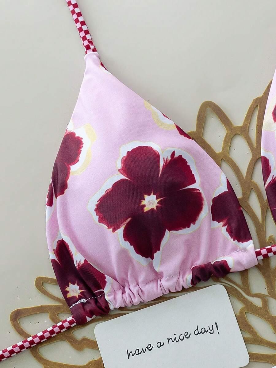 SHEIN DWUCZĘŚCIOWY STRÓJ KĄPIELOWY S09__M
