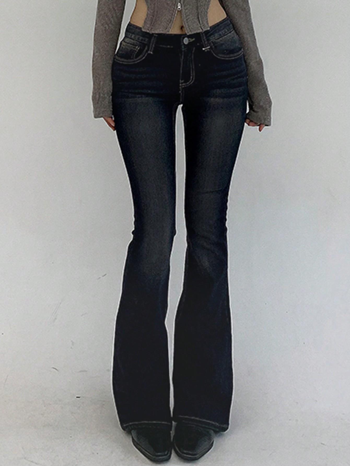SHEIN SPODNIE JEANS NISKI STAN S06__XS