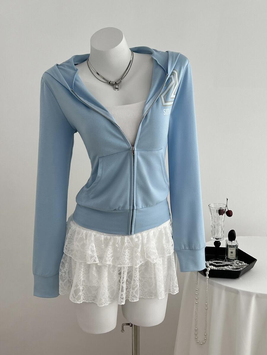 SHEIN NIEBIESKA BLUZA KAPTUR S06__XL