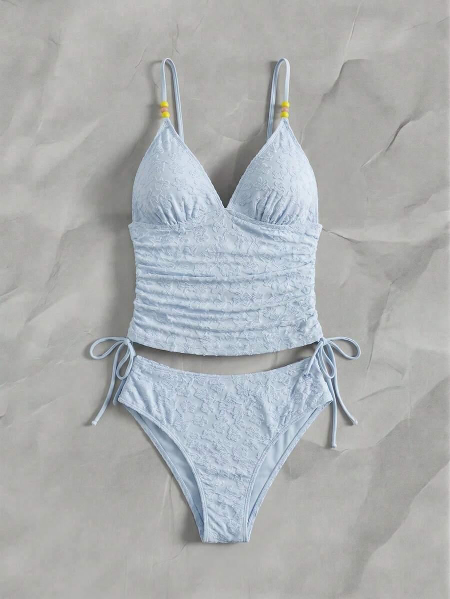 SHEIN DWUCZĘŚCIOWY STRÓJ KĄPIELOWY S09__S
