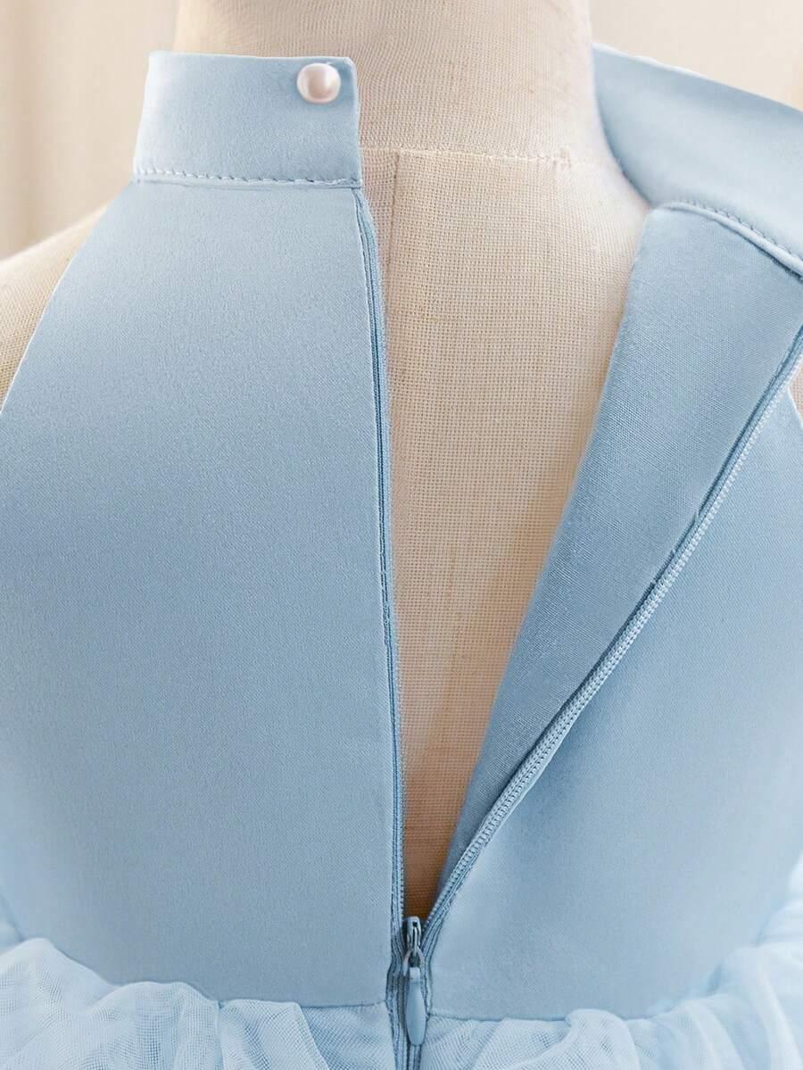 SHEIN NIEBIESKA SUKIENKA KWIATY S06__98/104