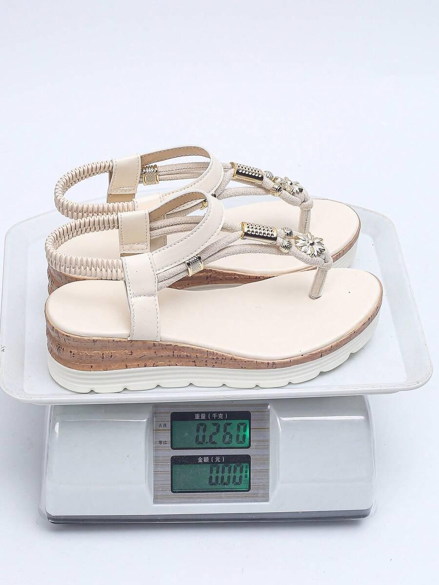 SHEIN WSUWANE SANDAŁY ZDOBIENIE S06__39