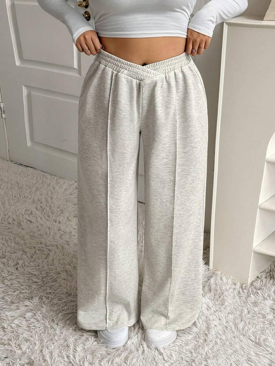COVETEZ SZARE SPODNIE DRESOWE S06__48