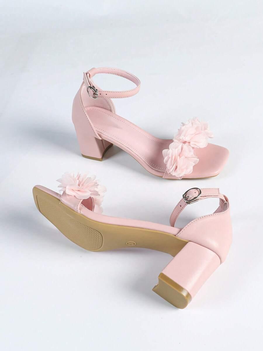 SHEIN RÓŻOWE SANDAŁY OBCAS S06__40