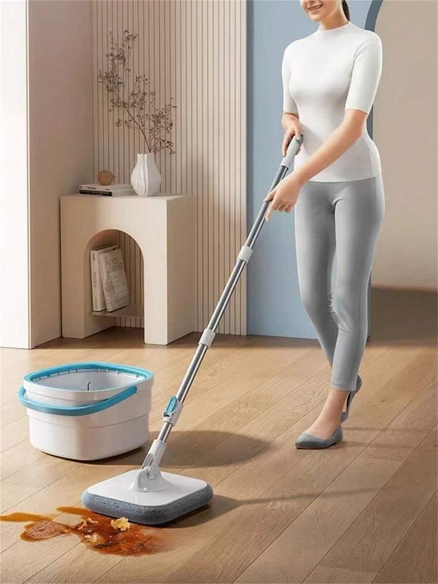 SHEIN BIAŁY MOP OBROTOWY WIADRO S07