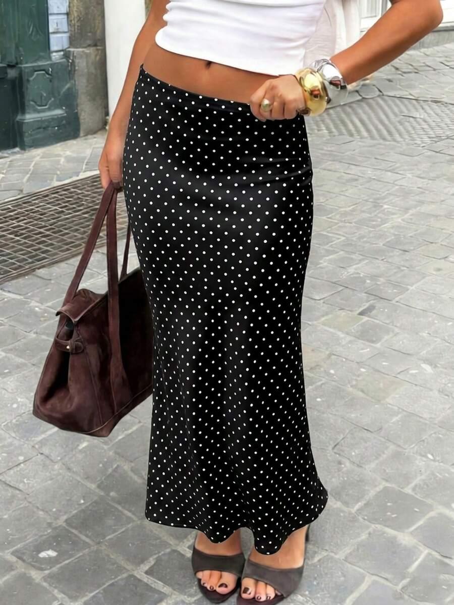SHEIN CZARNA MAXI SUKIENKA S06__M