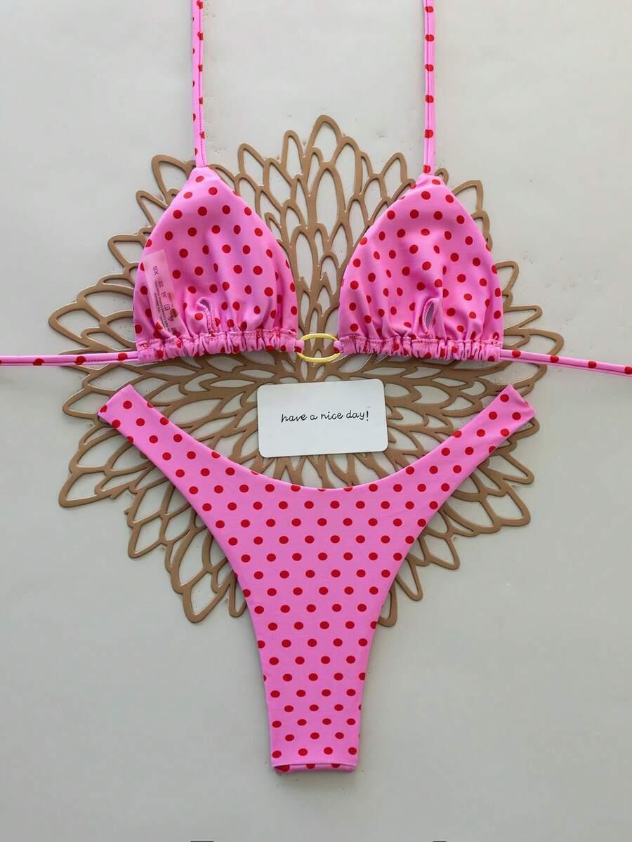 SHEIN DWUCZĘŚCIOWY STRÓJ KĄPIELOWY S09__M