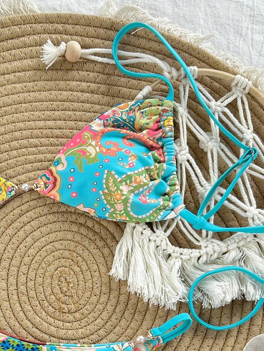 SWIM MOD DWUCZĘŚCIOWY STRÓJ KĄPIELOWY PRINT S09__S