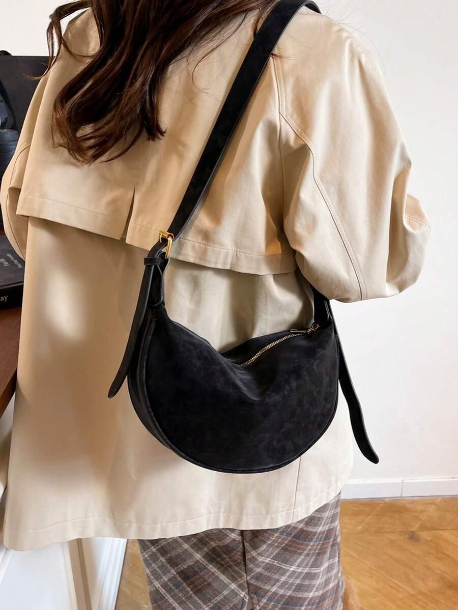 SHEIN CZARNA TOREBKA NA RAMIĘ S07__28X16