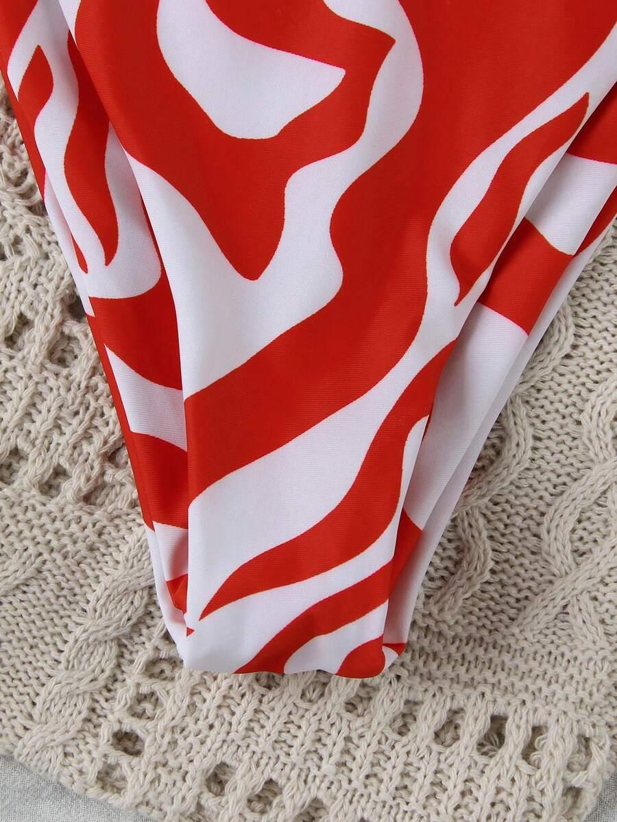 SHEIN DWUCZĘŚCIOWY STRÓJ KĄPIELOWY S09__XL