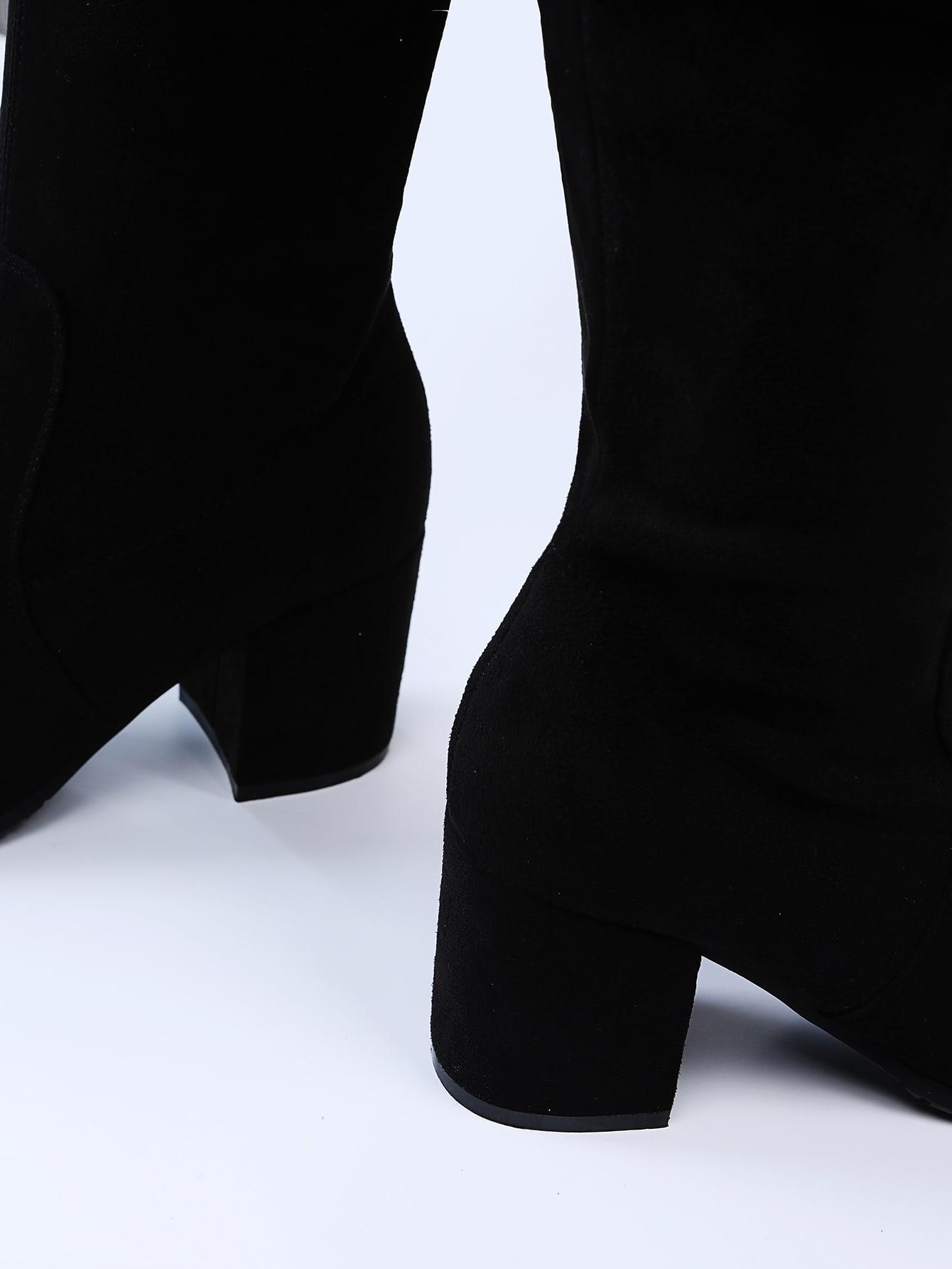 SHEIN CZARNE KOZAKI OBCAS W01__37