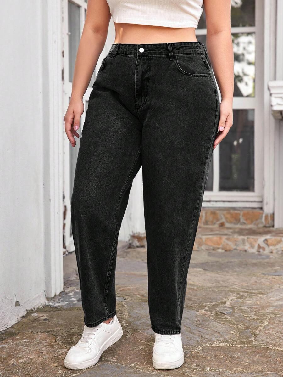 SHEIN SPODNIE MOM JEANS S06__52