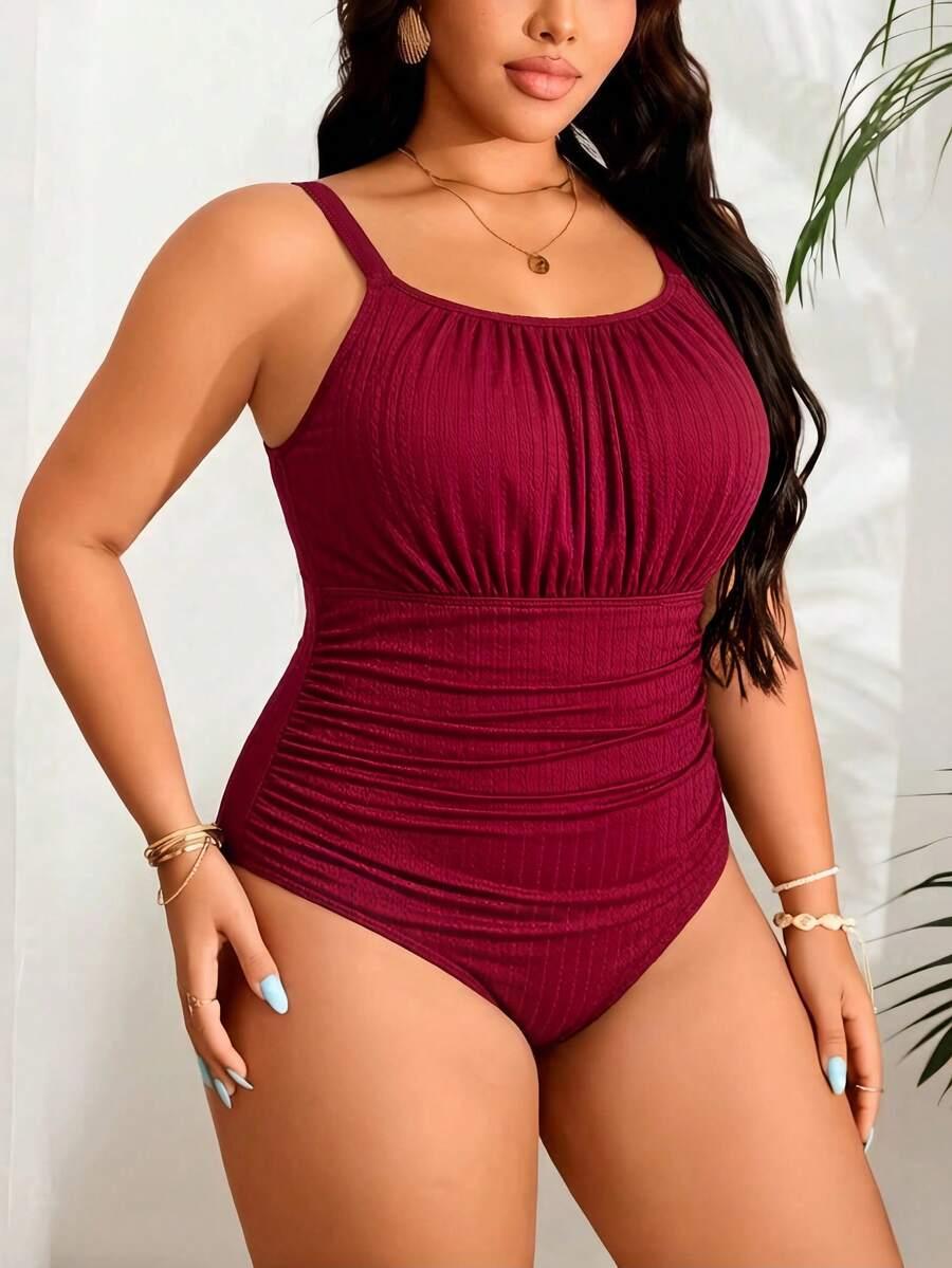 SWIM VCAY BORDOWY JEDNOCZĘŚCIOWY STRÓJ KĄPIELOWY S09__50
