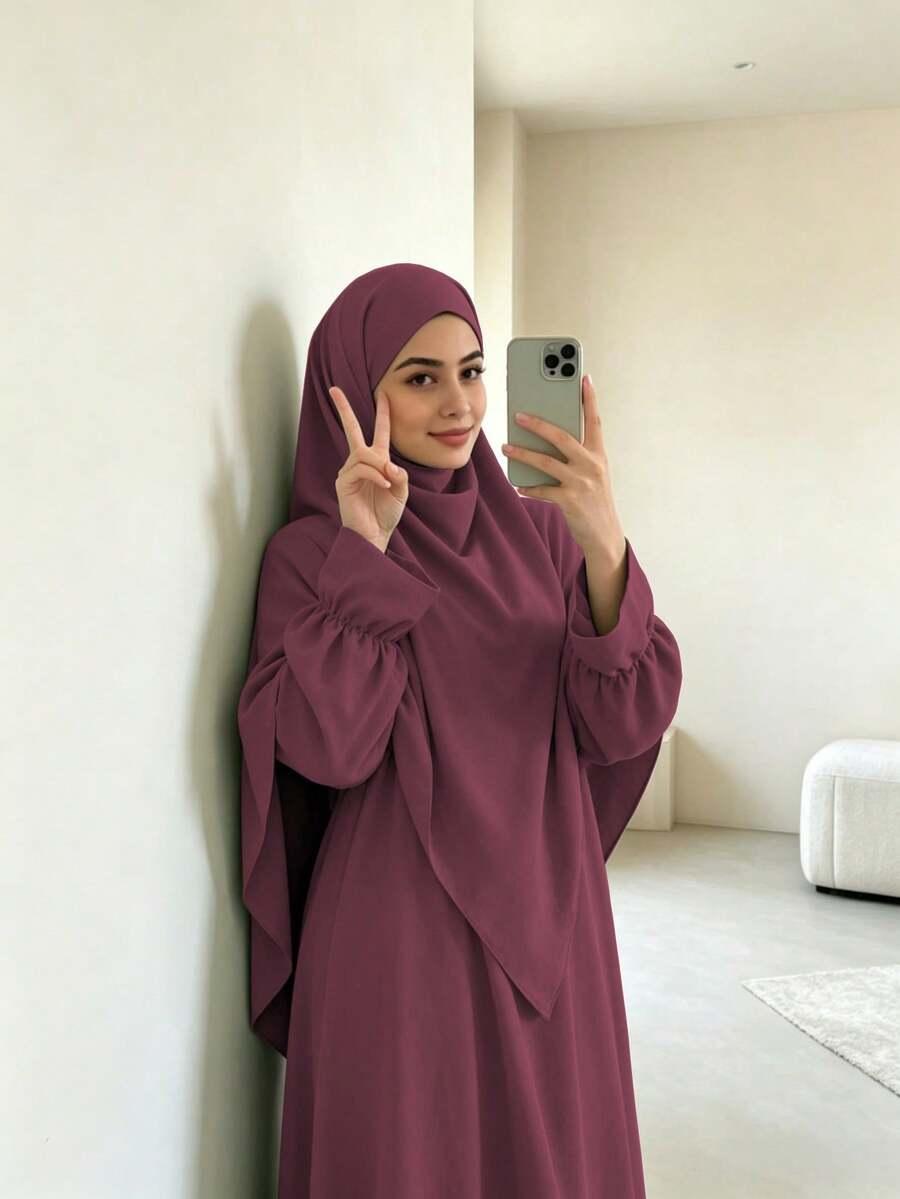SHEIN SUKIENKA HIDŻAB KOMPLET S09__XXL