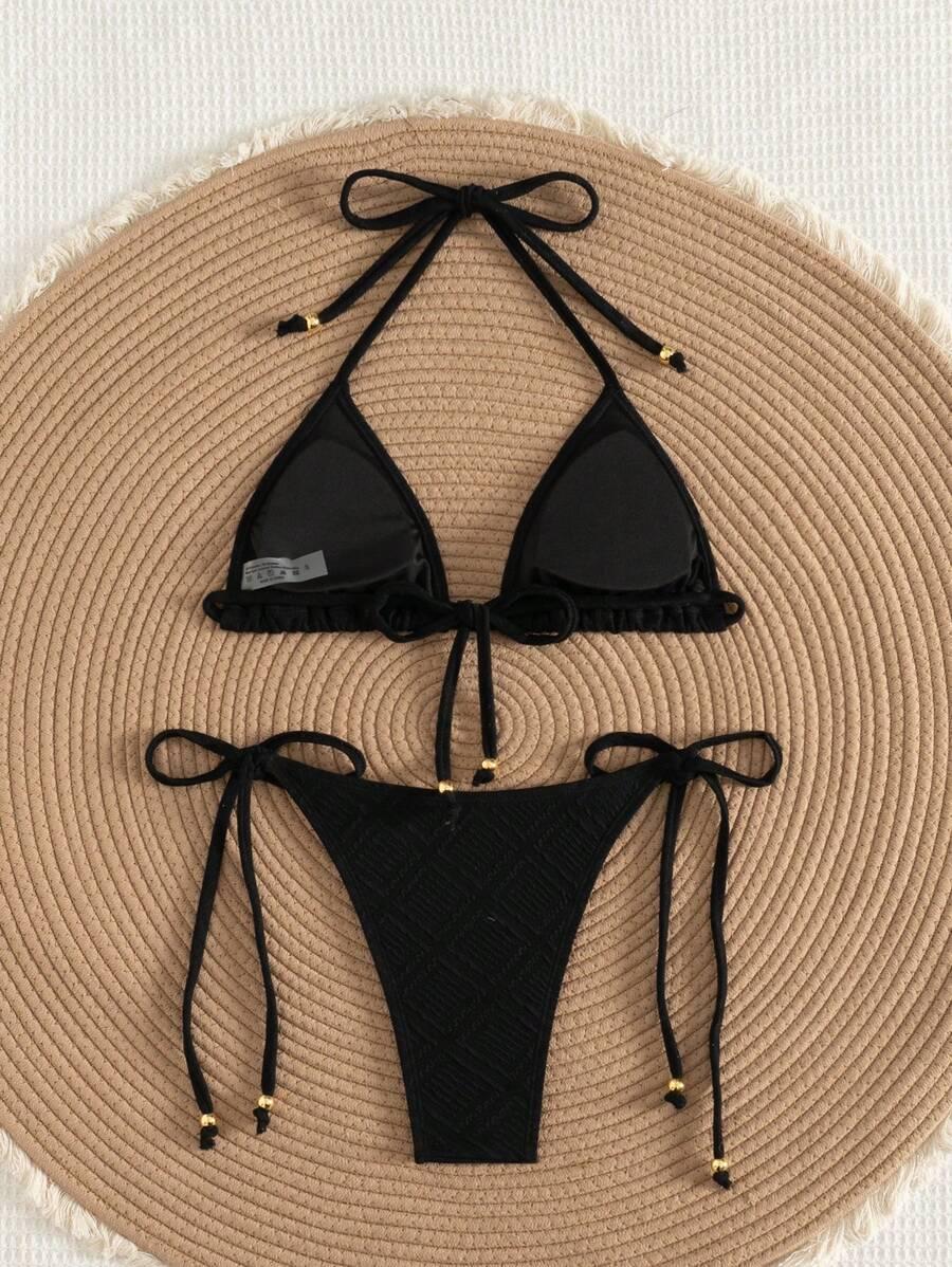 SHEIN DWUCZĘŚCIOWY STRÓJ KĄPIELOWY S09__XS