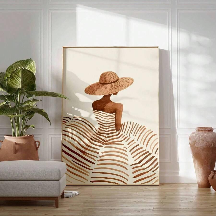 SHEIN PLAKAT NA ŚCIANĘ BEZ RAMY S07__50X70