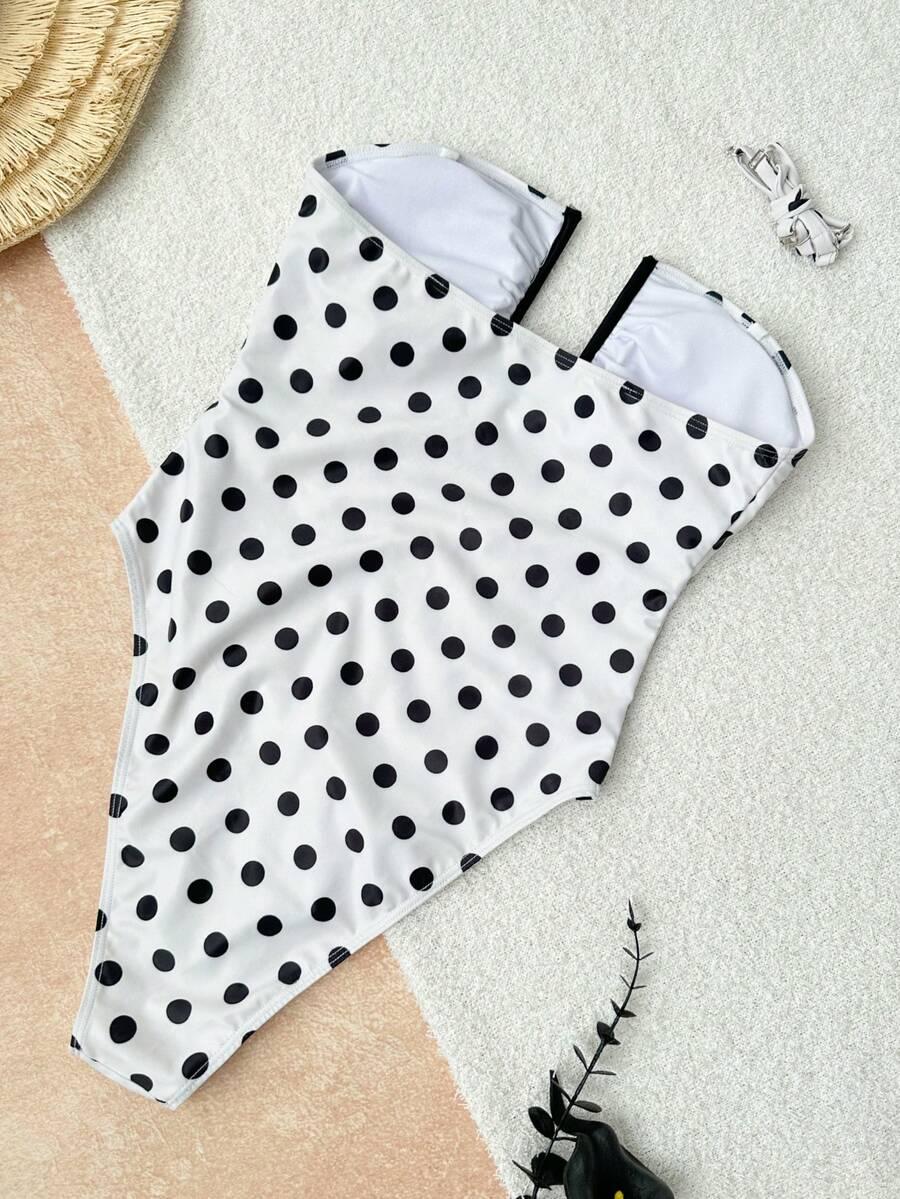SHEIN JEDNOCZĘŚCIOWY STRÓJ KĄPIELOWY S09__S