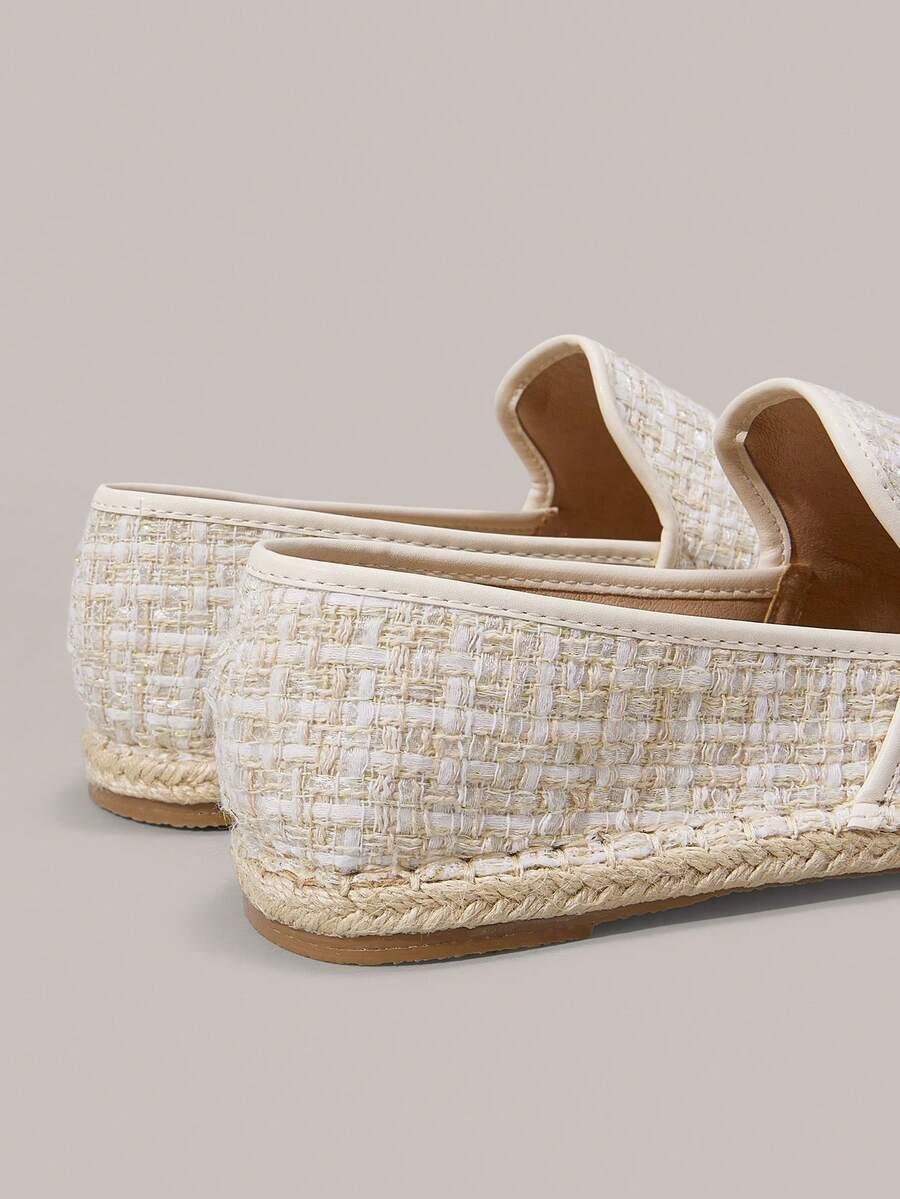 STYLELOOP BEŻOWE ESPADRYLE ZDOBIENIE S06__40,5