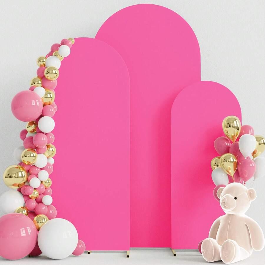 SHEIN RÓŻOWE TŁO NA ŁUK S07__120X220