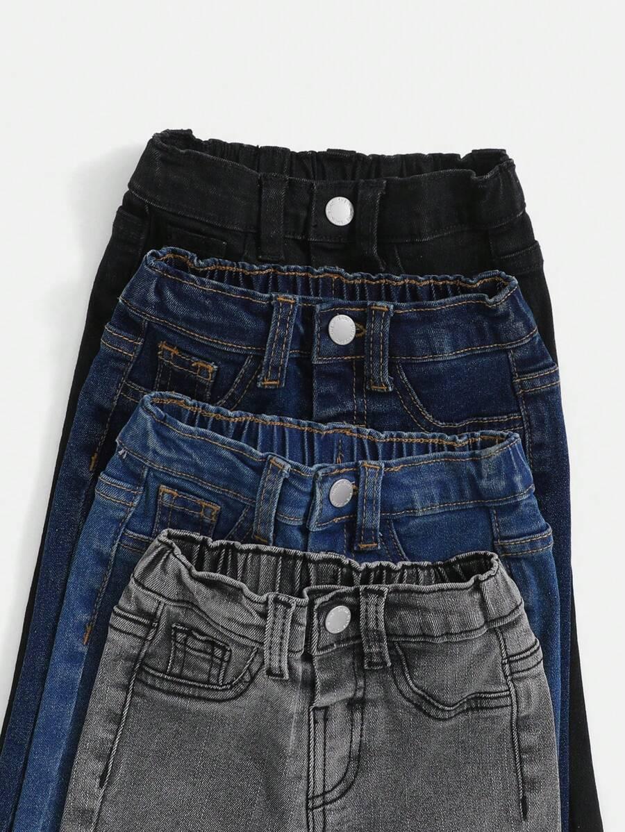 SHEIN SPODNIE JEANS 4-PACK S06__92-98