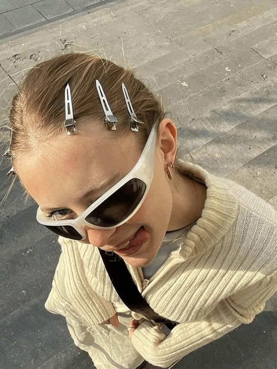 SHEIN METALOWE KLIPSY DO WŁOSÓW 100SZT S07