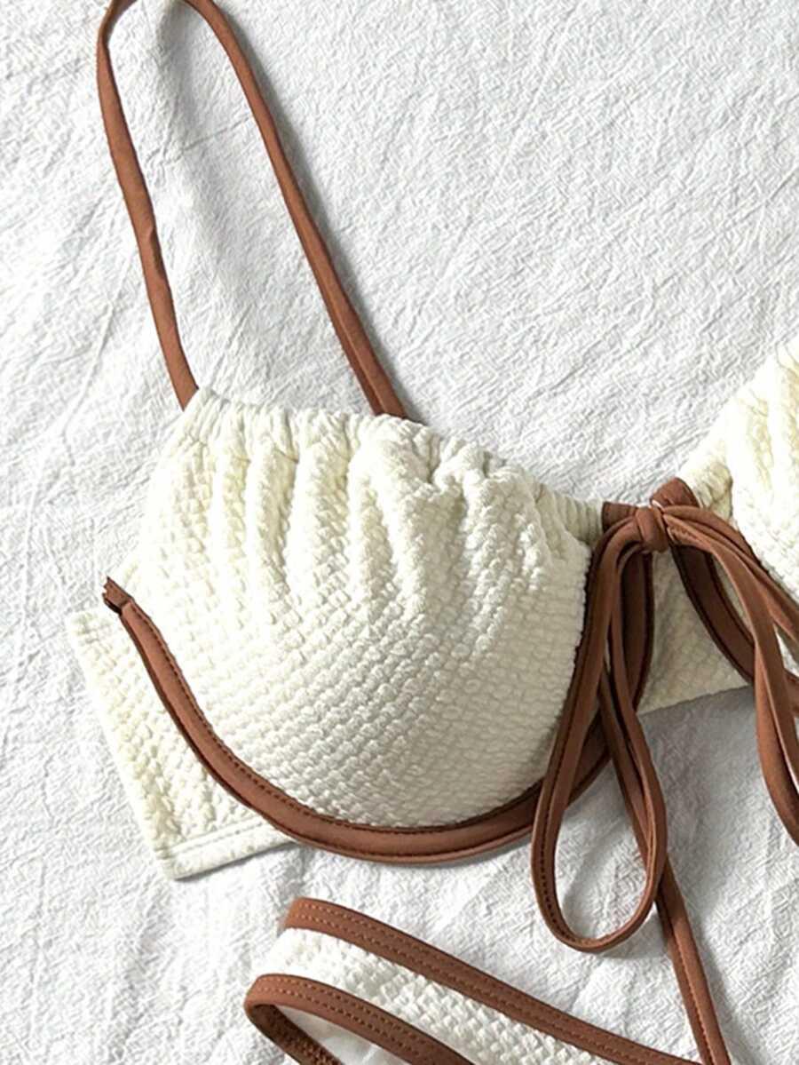 SHEIN DWUCZĘŚCIOWY STRÓJ KĄPIELOWY 2-PACK S09__S