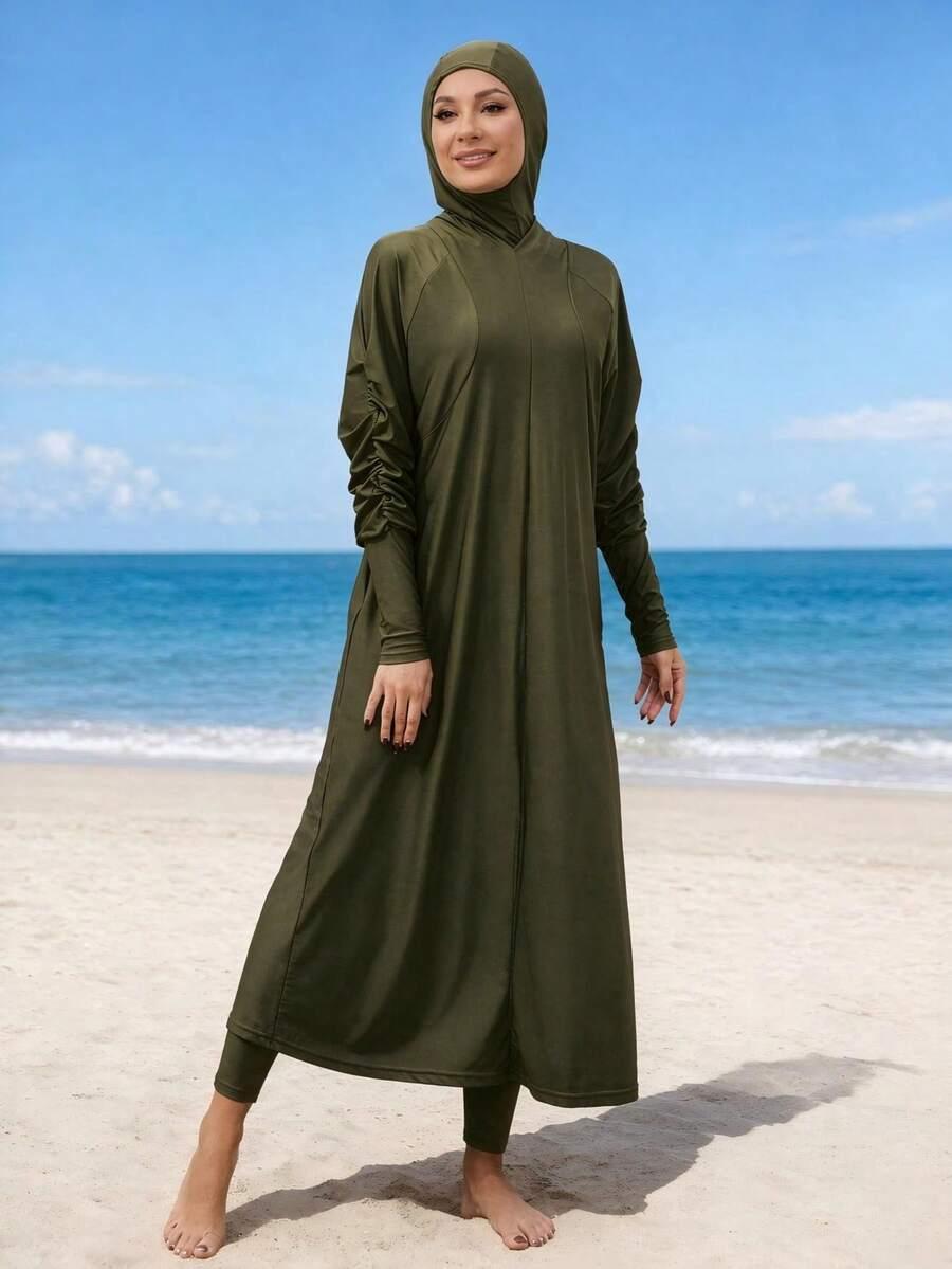 SHEIN DWUCZĘŚCIOWY STRÓJ KĄPIELOWY S06__L