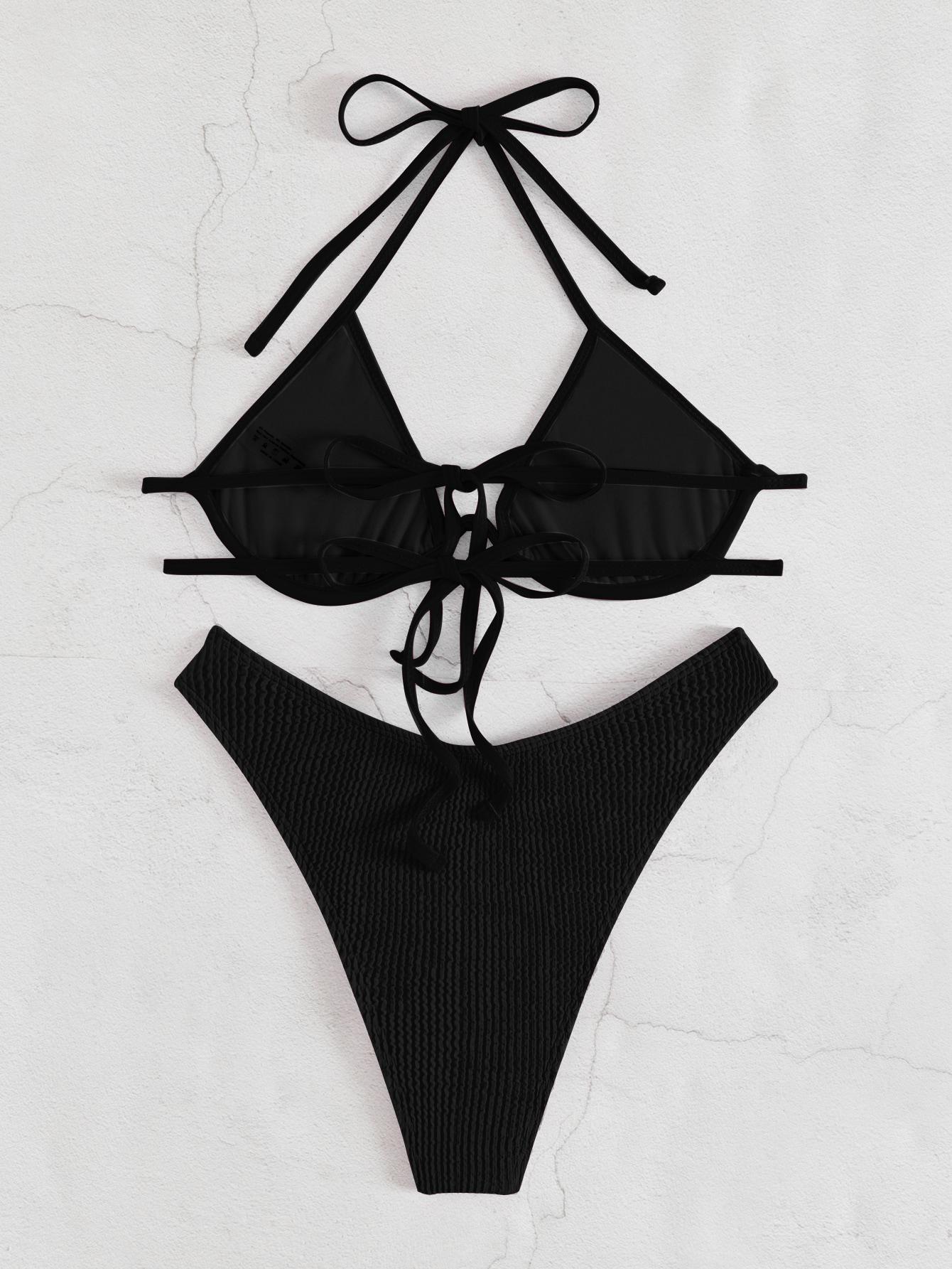 SHEIN DWUCZĘŚCIOWY STRÓJ KĄPIELOWY S09__M