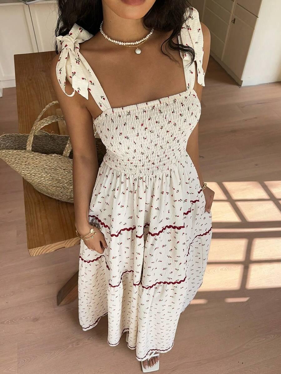 SUNNYSHIC MAXI SUKIENKA WZÓR S06__S