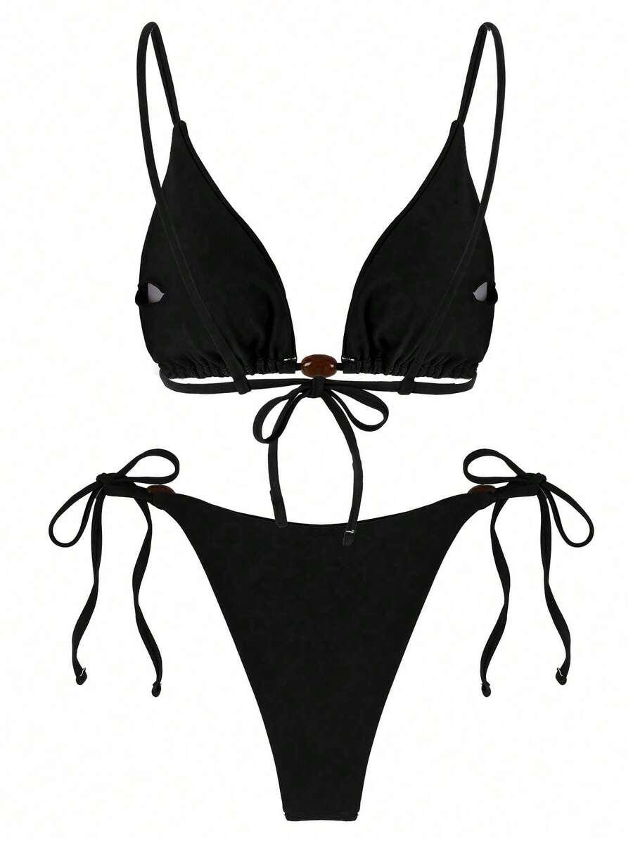 SHEIN DWUCZĘŚCIOWY STRÓJ KĄPIELOWY S09__XS
