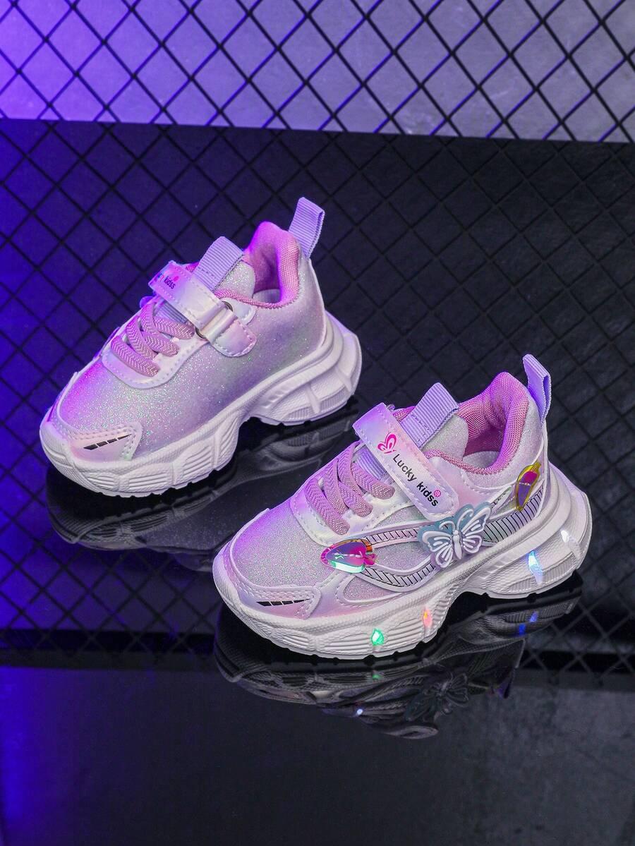 SHEIN ŚWIECĄCE BUTY SPORTOWE ZDOBIENIE S06__24