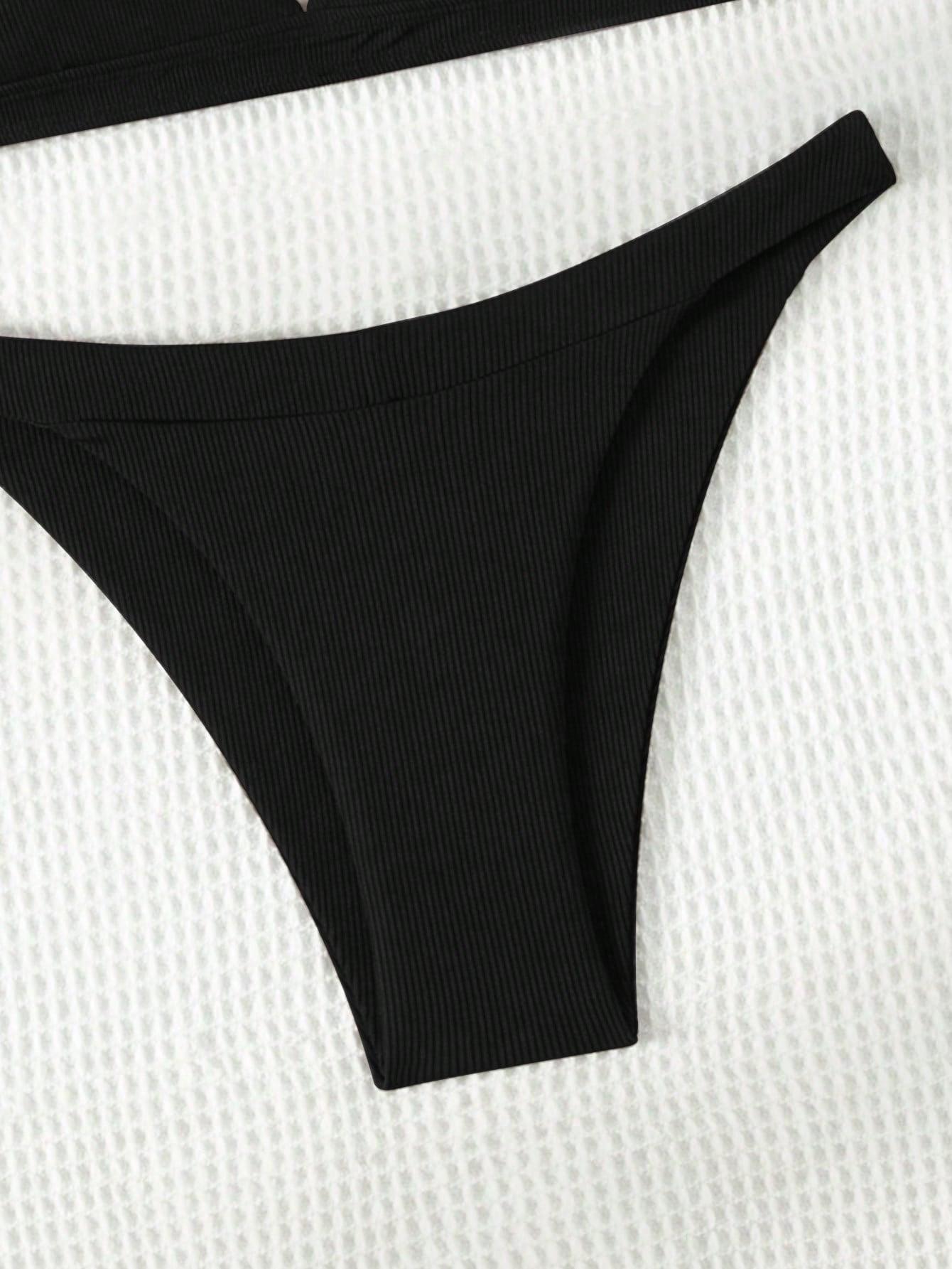 SHEIN DWUCZĘŚCIOWY STRÓJ KĄPIELOWY S09__M