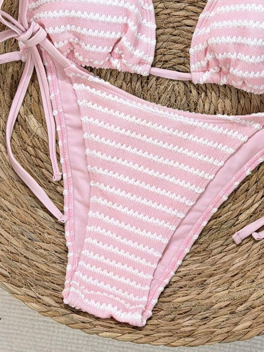 SWIM MOD DWUCZĘŚCIOWY STRÓJ KĄPIELOWY W PASKI S09__XXS