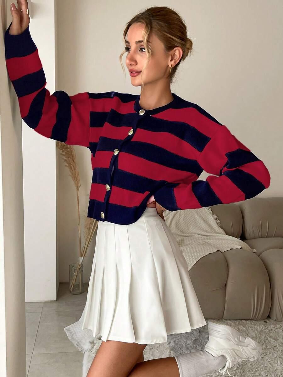 SHEIN ROZPINANY SWETER PASKI S06__OS