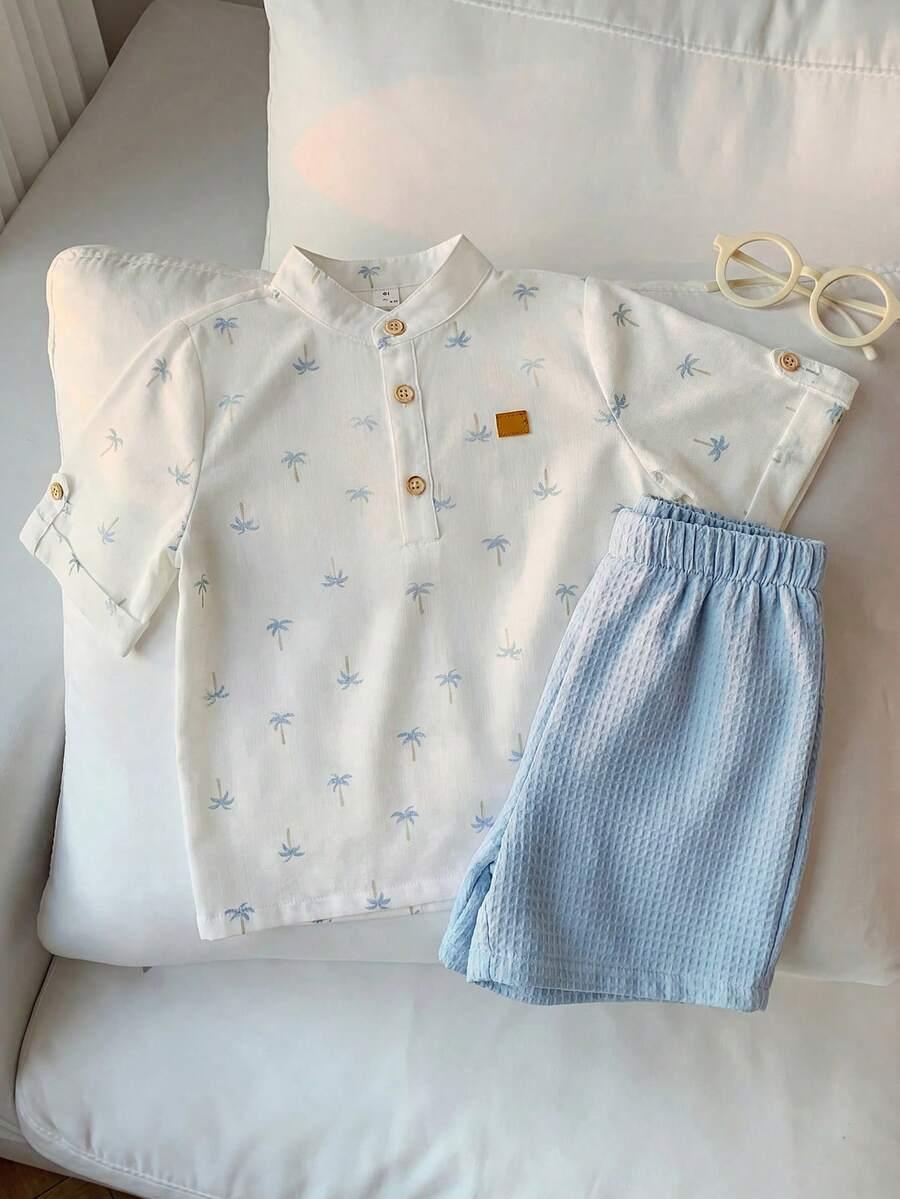 SHEIN BLUZKA SPODENKI KOMPLET S06__104-110