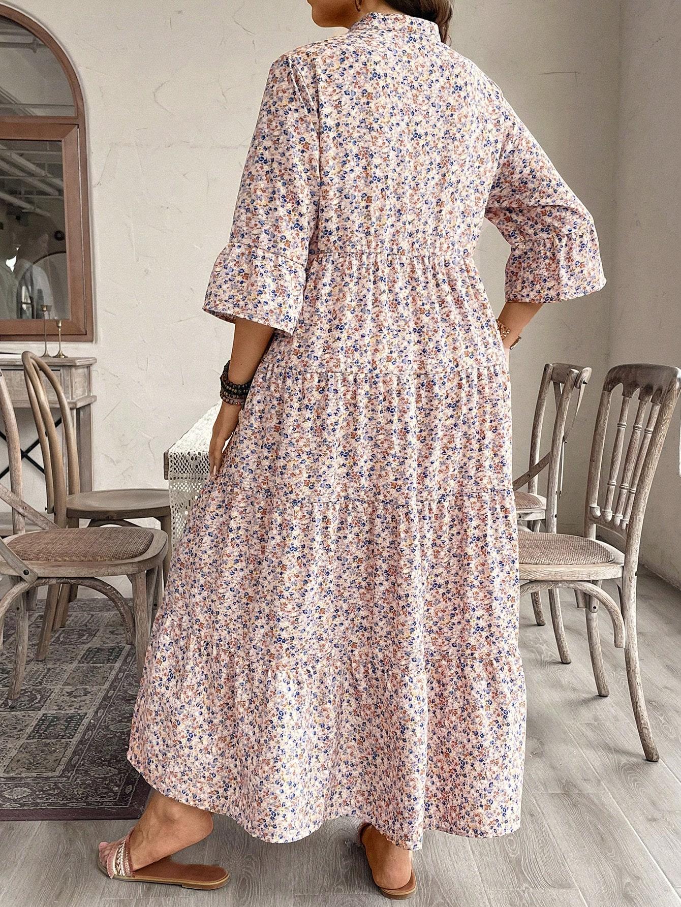 SHEIN MAXI SUKIENKA KWIATY S06__46