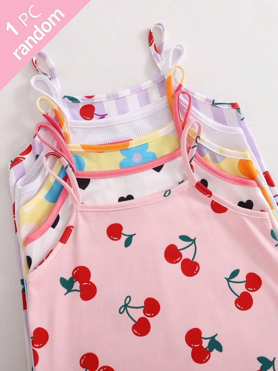 SHEIN SUKIENKA NA RAMIĄCZKACH WZÓR S06__104-110