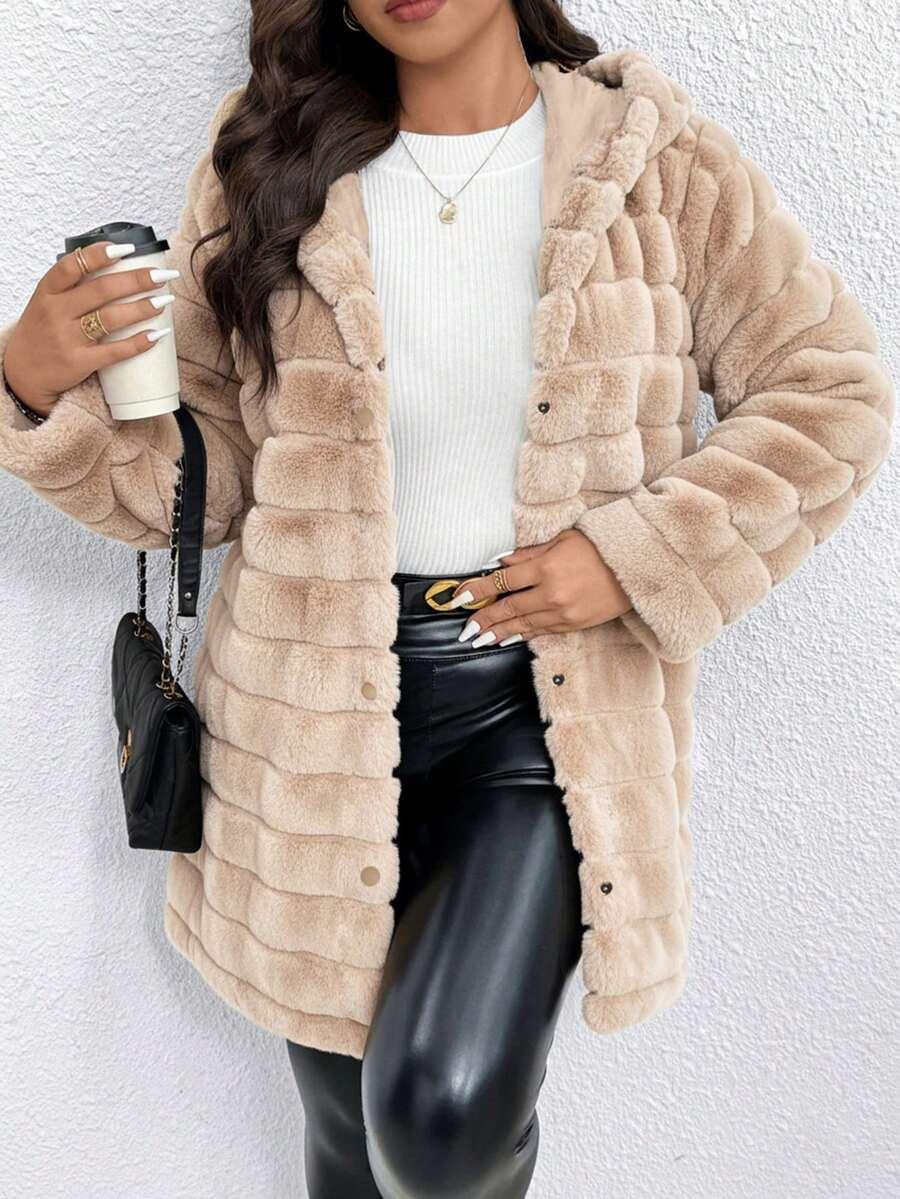 SHEIN BEŻOWE SZTUCZNE FUTRO W01__46