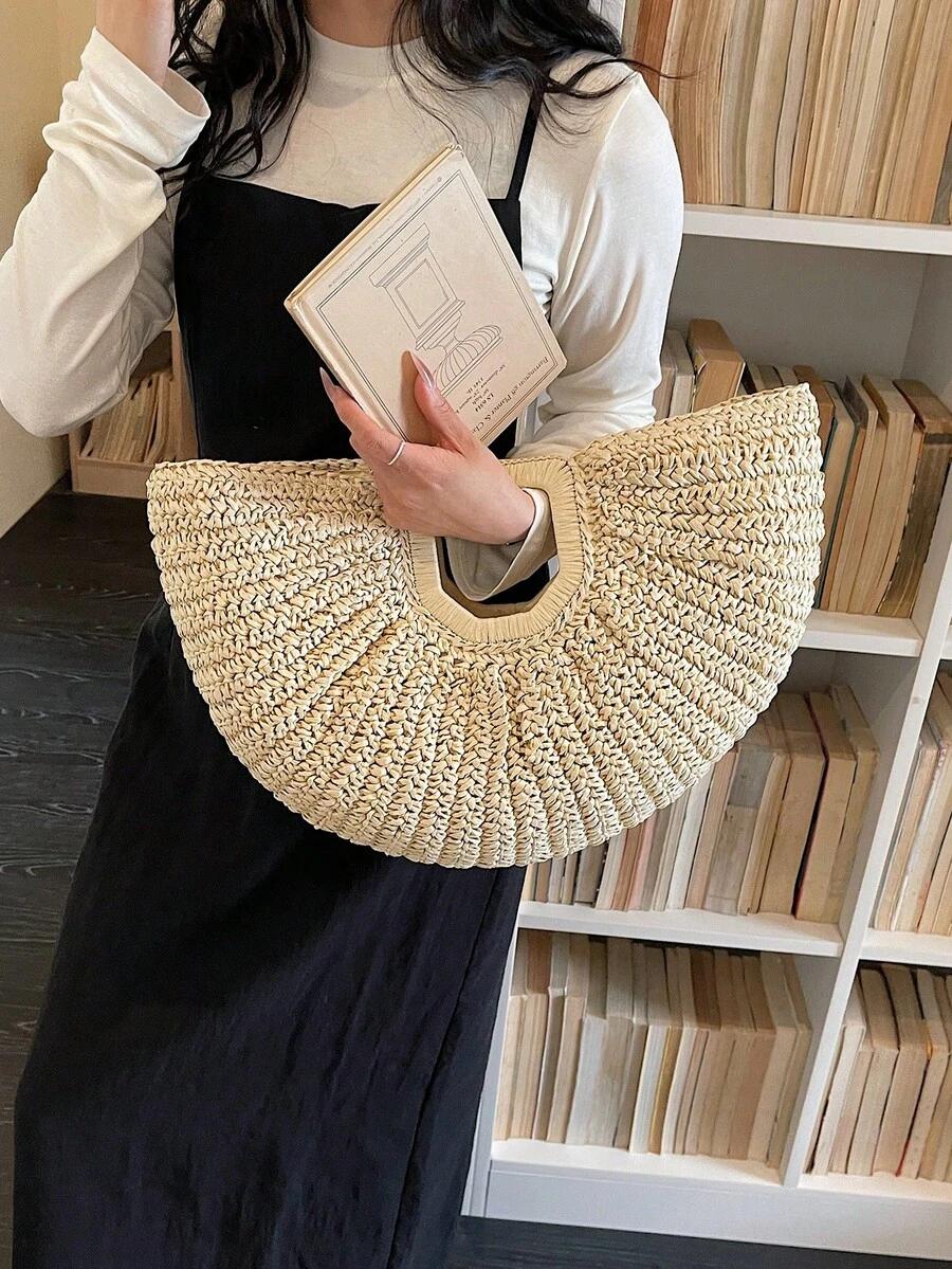 SHEIN BEŻOWA TOREBKA ZAMEK S07__50X33