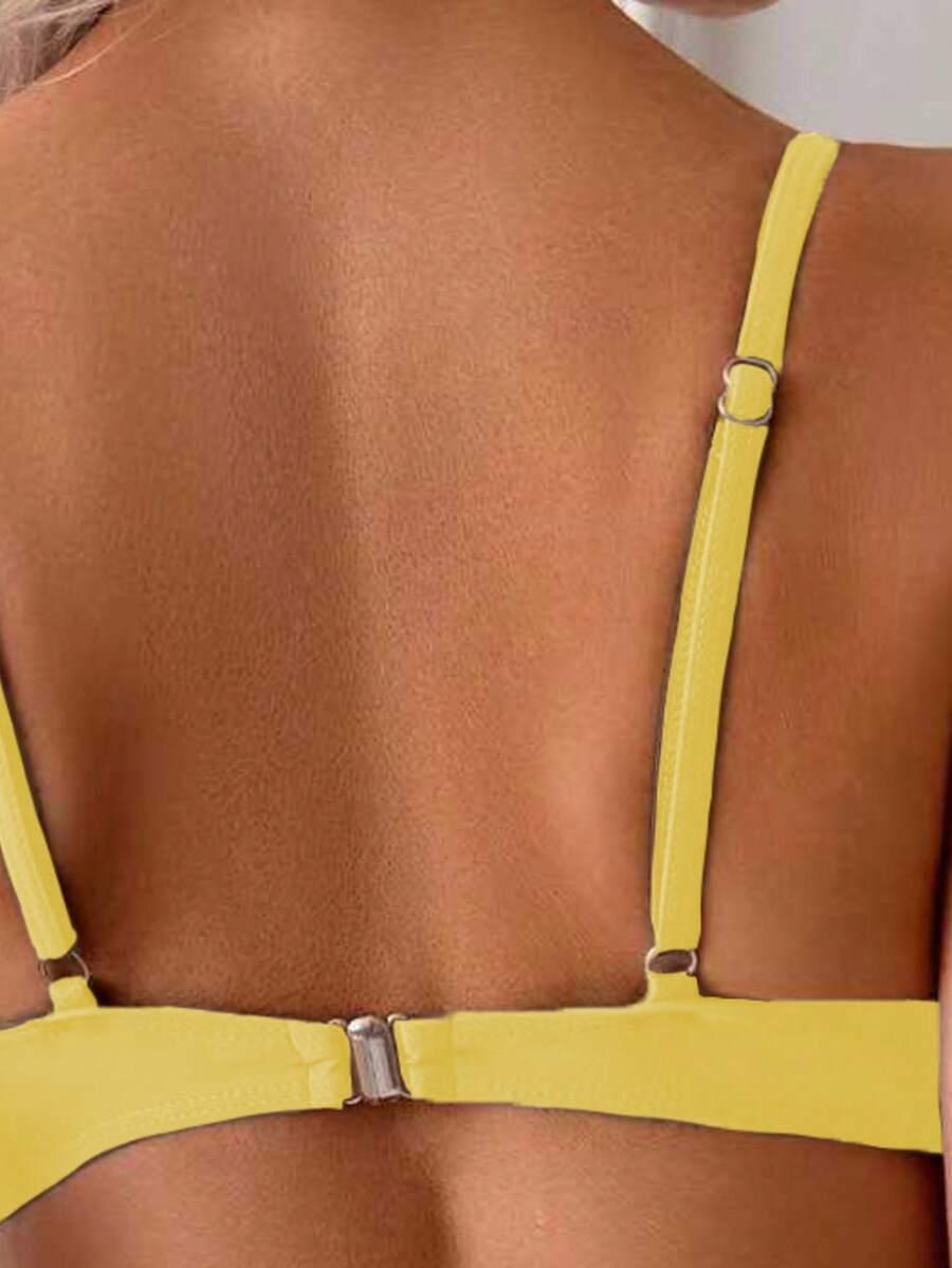 SHEIN DWUCZĘŚCIOWY STRÓJ KĄPIELOWY S09__XL