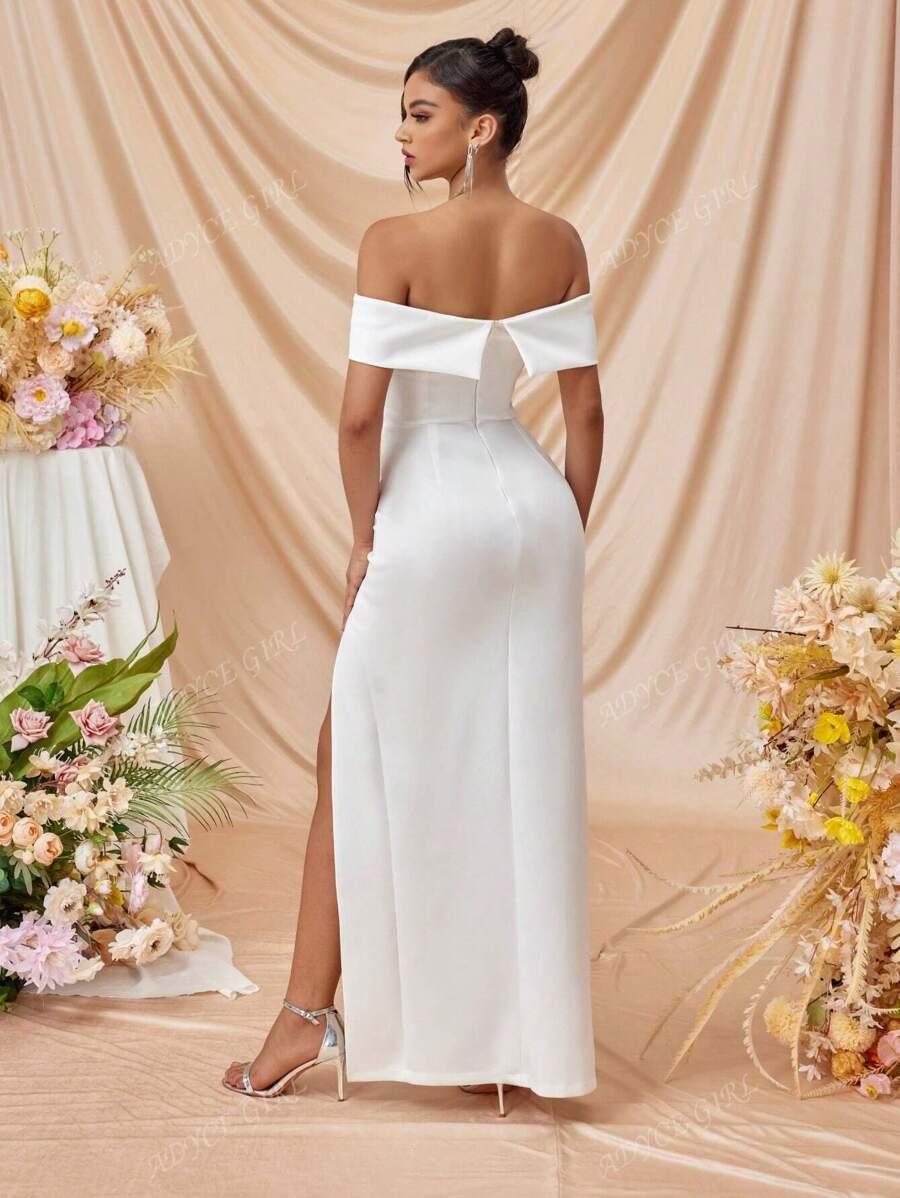 SHEIN BIAŁA MAXI SUKIENKA S06__M