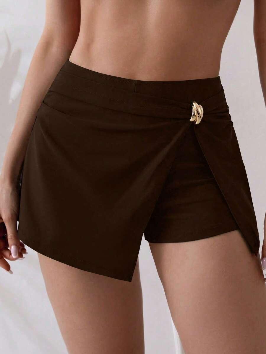 SWIM SPRTY BRĄZOWE SZORTY DO KĄPIELI S09__S