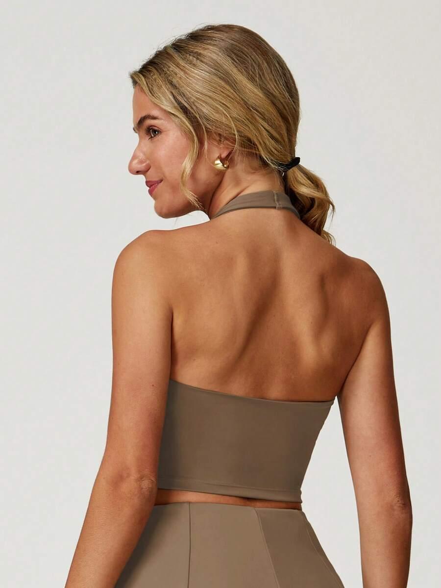 MASKERT BRĄZOWY SPORTOWY TOP S06__M