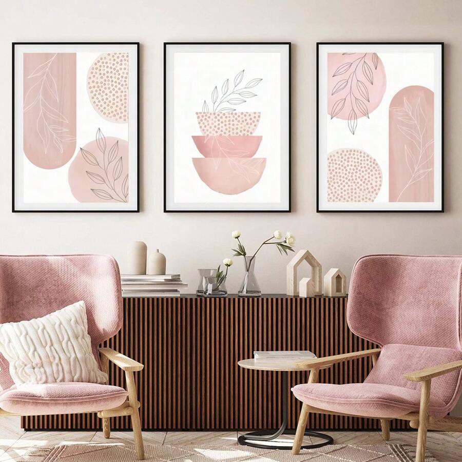 SHEIN PLAKAT DEKORACJA 3-PACK 30X40CM