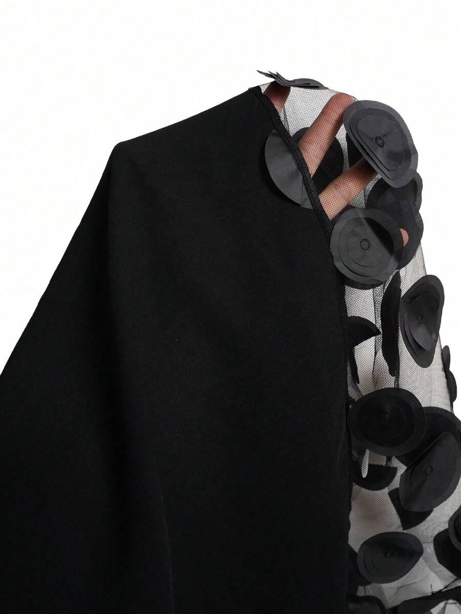 SHEIN CZARNA BLUZKA BEZ RĘKAWÓW S06__46