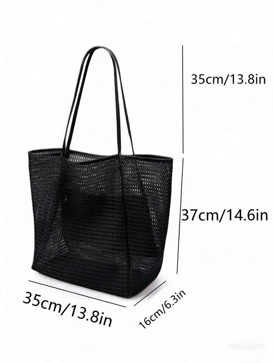 SHEIN SIATECZKOWA TORBA NA RAMIĘ S07