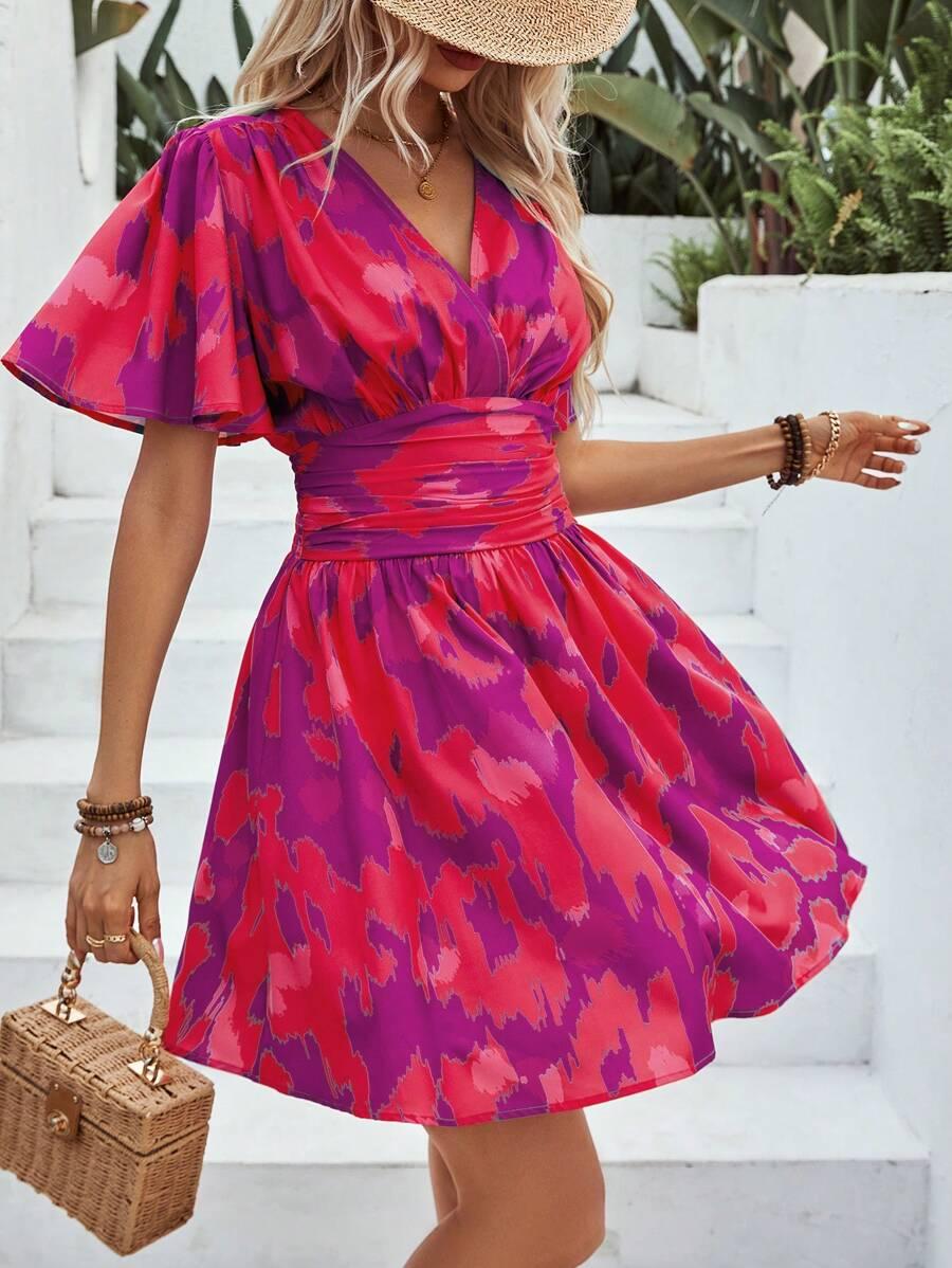 SHEIN MINI SUKIENKA WZÓR S09__M