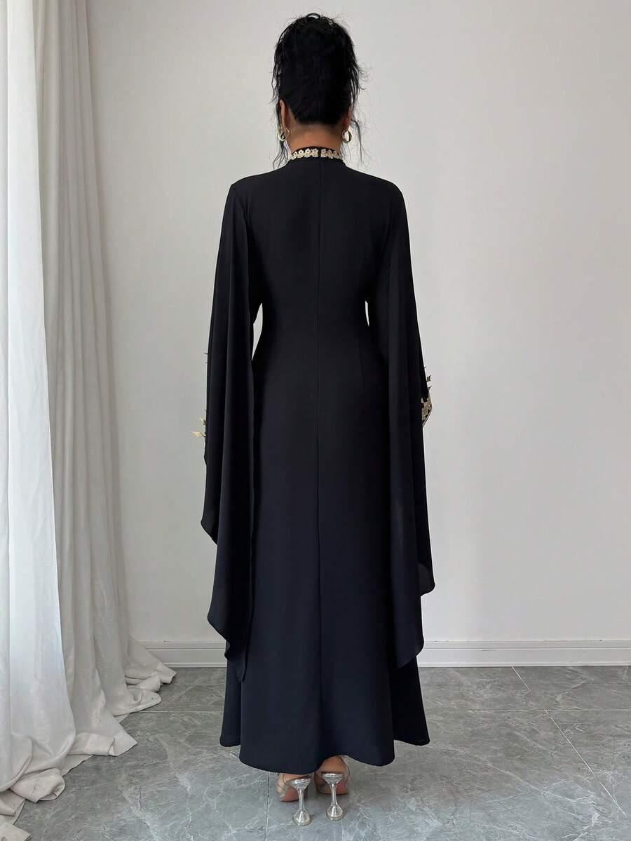 ELENZGA CZARNA MAXI SUKIENKA S06__S