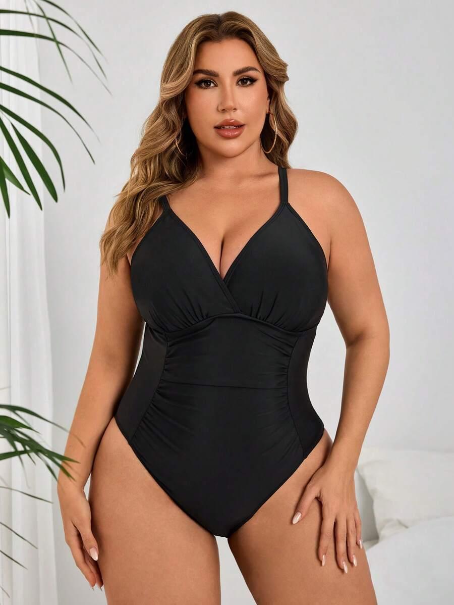 SHEIN JEDNOCZĘŚCIOWY STRÓJ KĄPIELOWY S09__52
