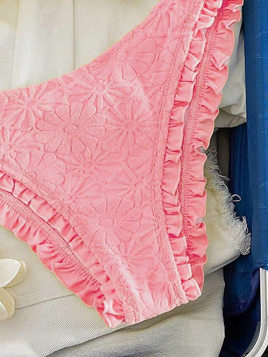 SHEIN DWUCZĘŚCIOWY STRÓJ KĄPIELOWY S09__L